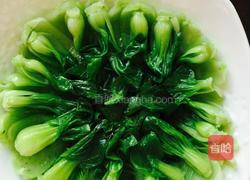 香菇油菜的做法图解3