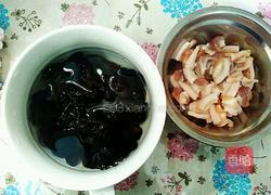 木耳炒肉的做法图解3