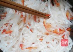 凉拌萝卜丝的做法图解3