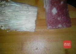 培根金针菇卷的做法图解1