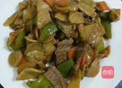 牛肉炒杏鲍菇土豆干的做法图解9