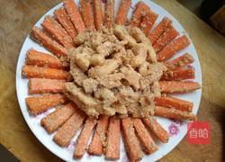 粉蒸胡萝卜藕的做法图解7