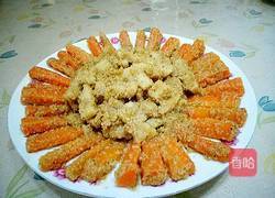 粉蒸胡萝卜藕的做法图解9