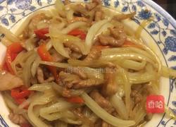 白菜杆炒肉的做法图解11