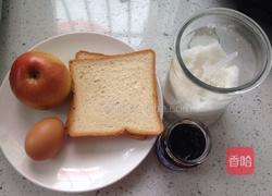 苹果吐司饼的做法图解1