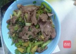 小炒猪舌的做法图解6