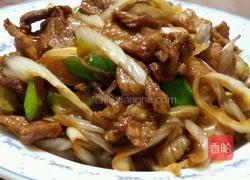 葱爆肉的做法图解9