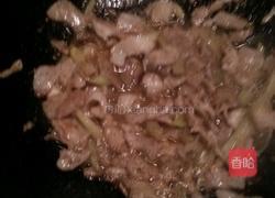 孜然肉片的做法图解4