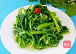 蒜蓉菠菜的做法图解7