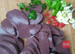 蒜沫羊血的做法图解2