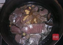 蒜沫羊血的做法图解4