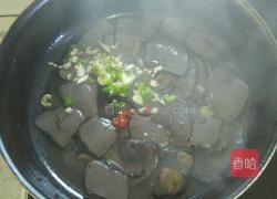 蒜沫羊血的做法图解5