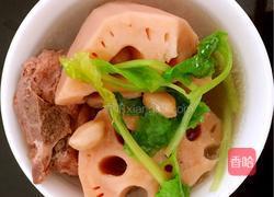 花生莲藕排骨汤的做法图解5