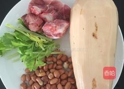 花生莲藕排骨汤的做法图解1