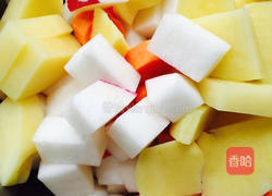 牛肉萝卜汤的做法图解3