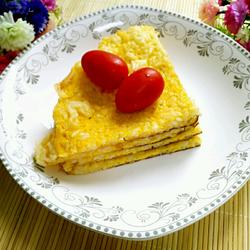 鸡蛋米饭饼的做法[图]
