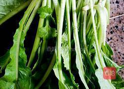 烫萝卜青的做法图解3