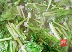 烫萝卜青的做法图解5