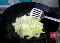 大葱烧豆腐的做法图解3