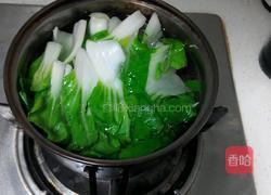 香菇青菜。的做法图解11