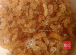 小油菜拌虾仁的做法图解2