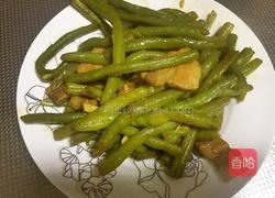 五花肉烧芸豆的做法图解4
