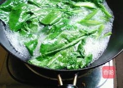 肉末浇芥兰的做法图解4