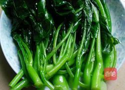 肉末浇芥兰的做法图解5