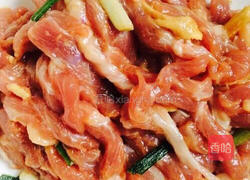 青椒肉丝的做法图解2