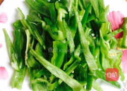 青椒肉丝的做法图解3