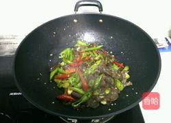 杭椒炒卤牛肉的做法图解6