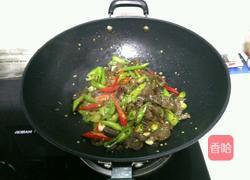 杭椒炒卤牛肉的做法图解7