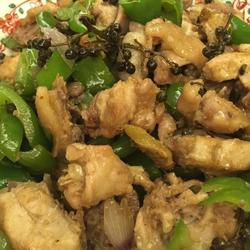 麻辣双椒鸡的做法[图]
