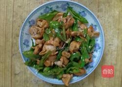 青椒炒大肠的做法图解6