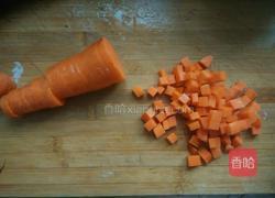 素炒三丁的做法图解2