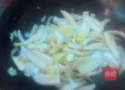 醋溜菜帮的做法图解6