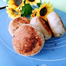 五香发面芝麻饼的做法[图]