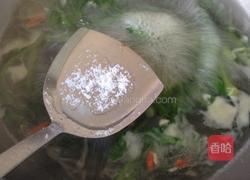 蒜蓉枸杞茼蒿汤的做法图解8