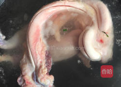 鞕花炖仔排的做法图解1