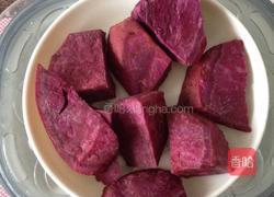 章鱼紫薯馒头的做法图解2