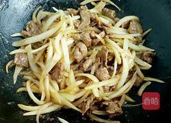 洋葱炒牛肉的做法图解5
