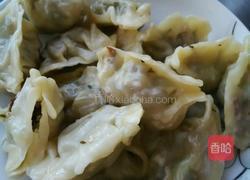马蹄叶香菇粉丝油渣饺子的做法图解10