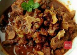 清炖牛尾的做法图解4