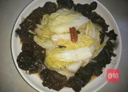 黑木耳烧大白菜的做法图解7