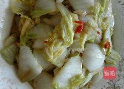 酸辣娃娃菜的做法图解5