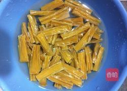 葱香腐竹的做法图解3
