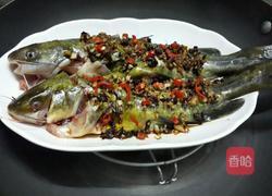 蒜蓉豉汁黄骨鱼的做法图解4