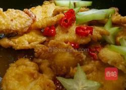 锅包龙利鱼的做法图解15