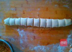 Illustration of how to make meat buns 2