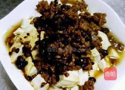 豆豉肉末蒸豆腐的做法图解6